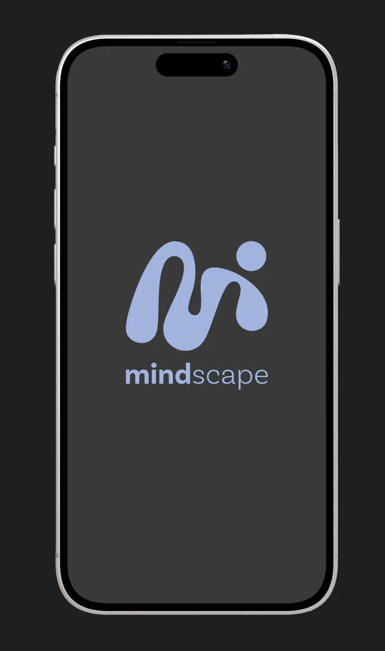 Ekran powitalny aplikacji Mindscape
