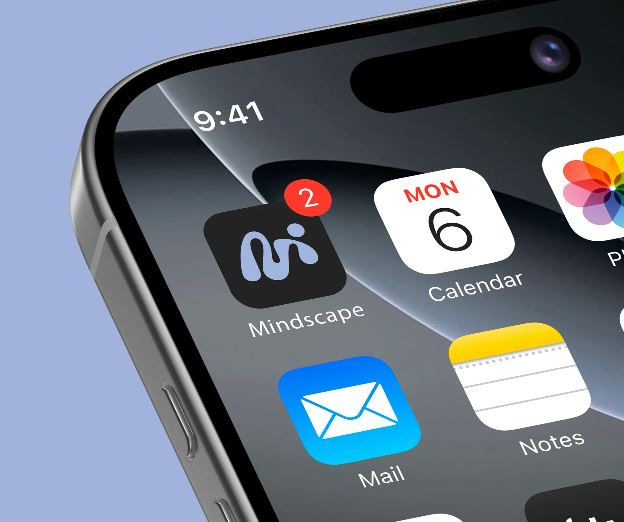 Ikona aplikacji Mindscape na ekranie telefonu
