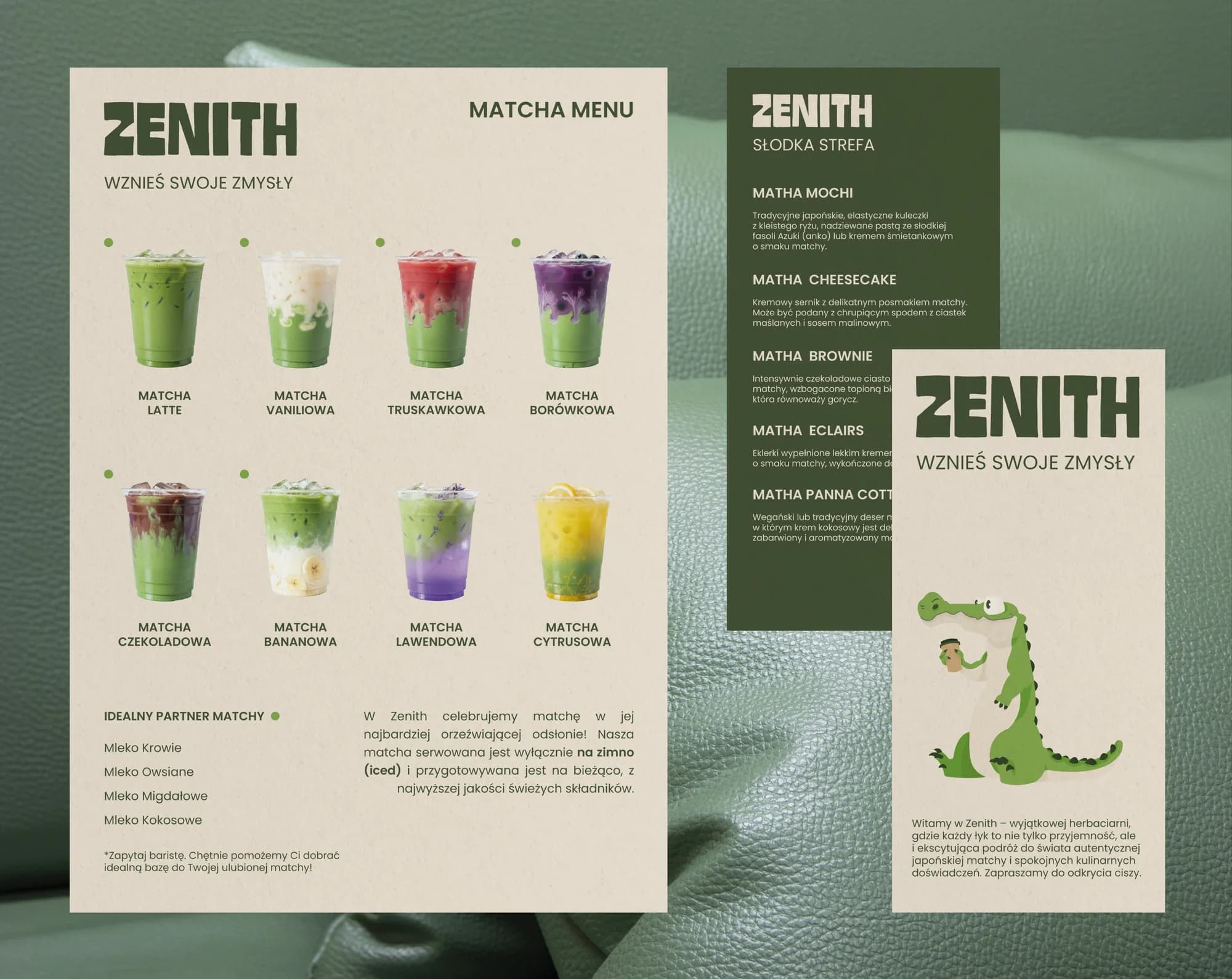 Menu matcha baru Zenith